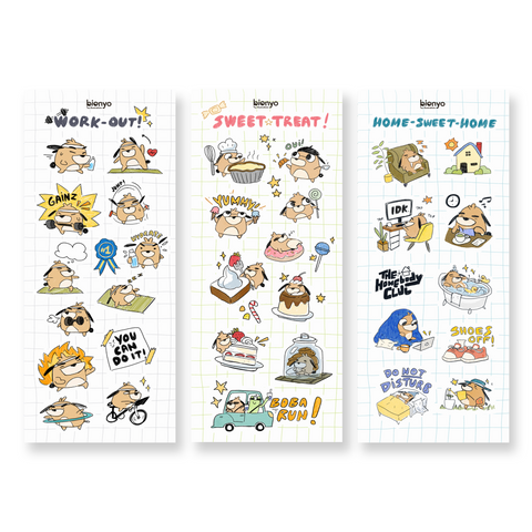 Philip Errands & Tasks Sticker Sheet - Series 2