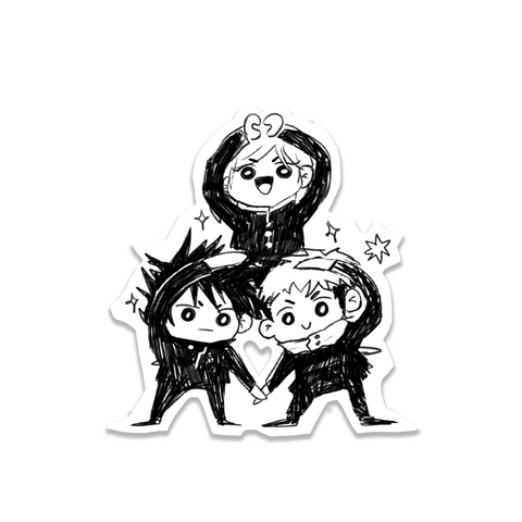 JJK Group Keychains
