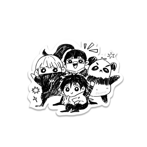 JJK Group Keychains