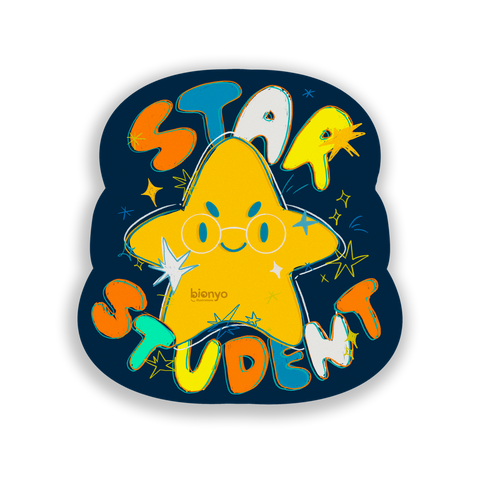 Star Student Matte Vinyl Sticker