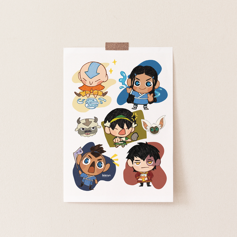 ALTA Chibi Postcard Print