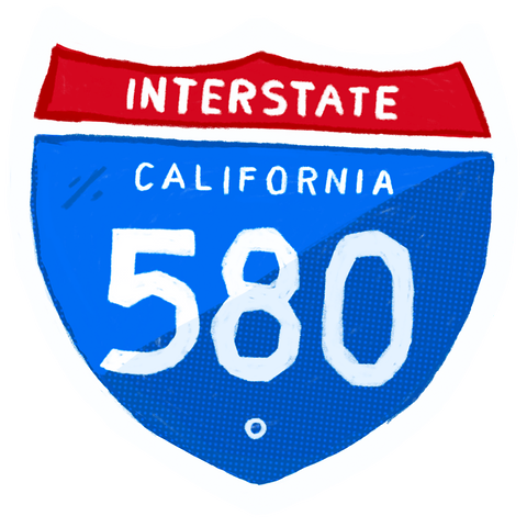 California Highway Keychains