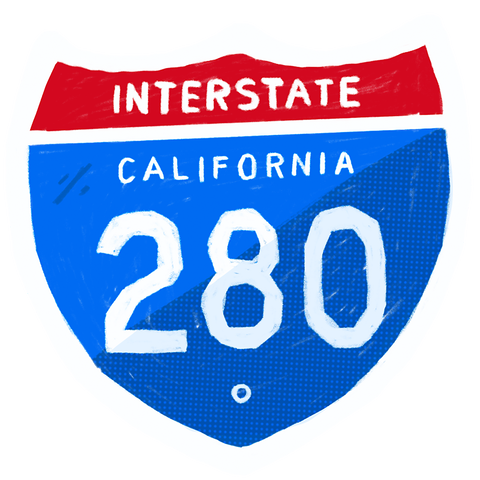 California Highway Keychains