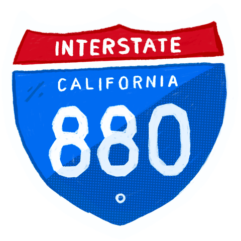 California Highway Keychains