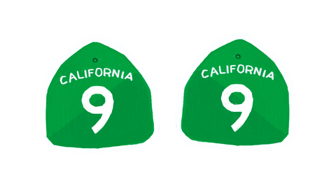California Highway Keychains
