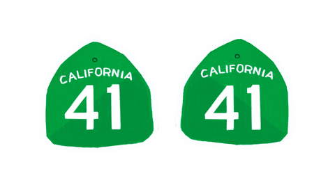 California Highway Keychains