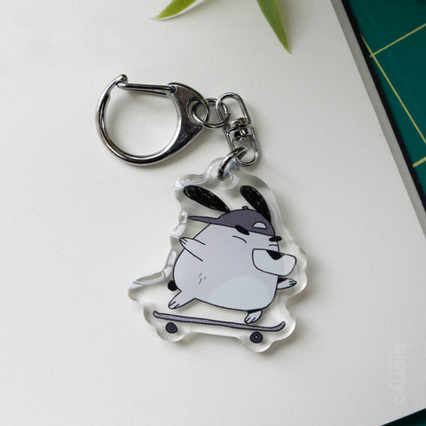 Philip the Dog Keychain Charms