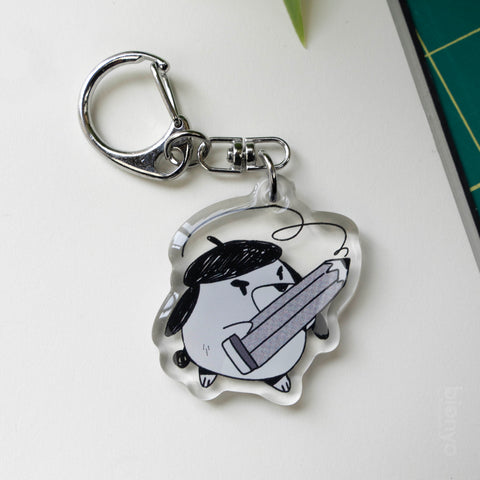 Philip the Dog Keychain Charms