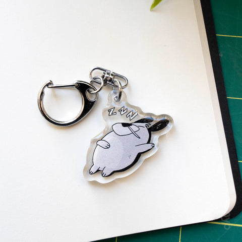 Philip the Dog Keychain Charms