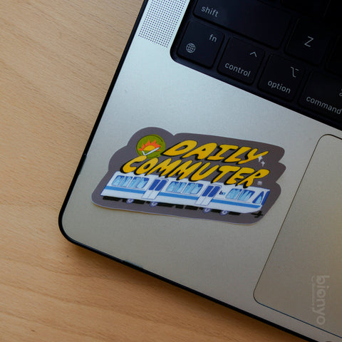BART Train Bay Area Public Transit Matte Vinyl Sticker