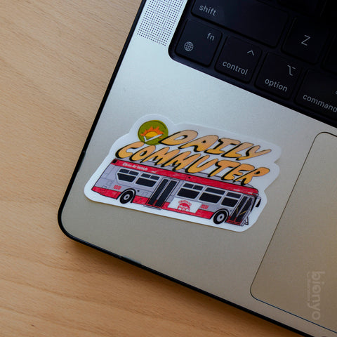 MUNI SFMTA Bus San Francisco Bay Area Public Transit Matte Vinyl Sticker