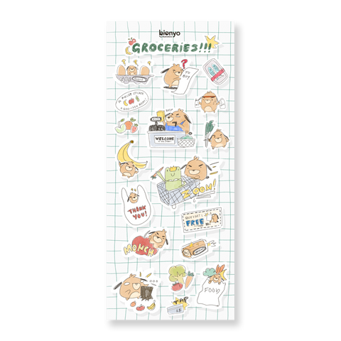 Philip Errands & Tasks Sticker Sheets - Series 1