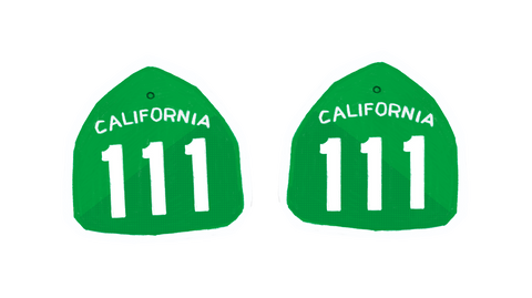 California Highway Keychains
