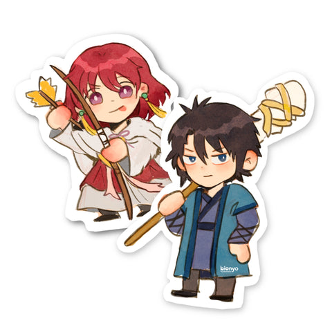 Yona & Hak Matte Vinyl Stickers