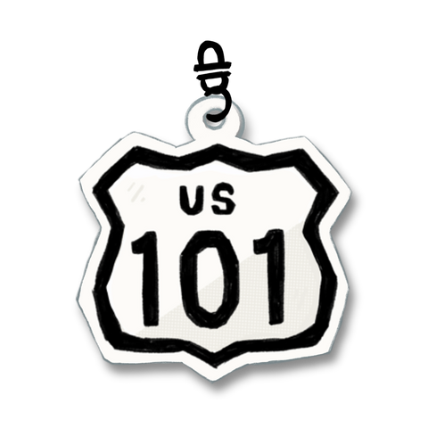 California Highway Keychains
