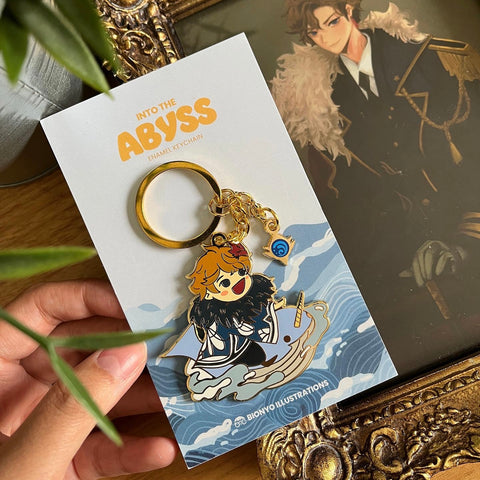 Abyss Mage Enamel Keyrings