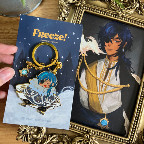 Abyss Mage Enamel Keyrings