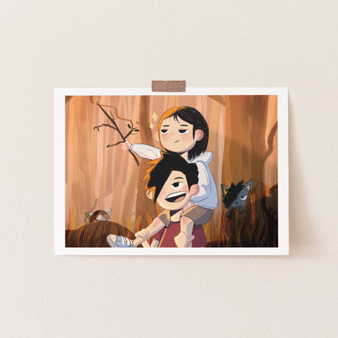 Adventure Print - HQ Childhood Friends Series