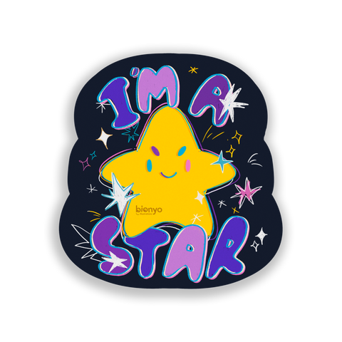 I'm a Star! Matte Vinyl Sticker