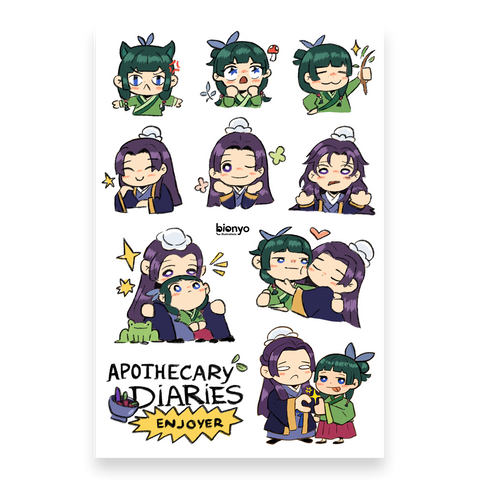 Apothecary Diaries Sticker Sheet