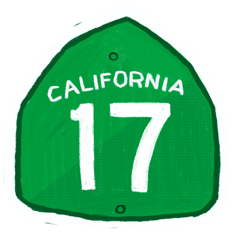 California Highway Keychains