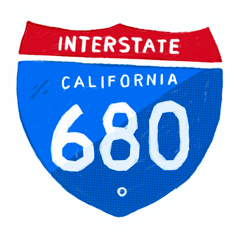 California Highway Keychains