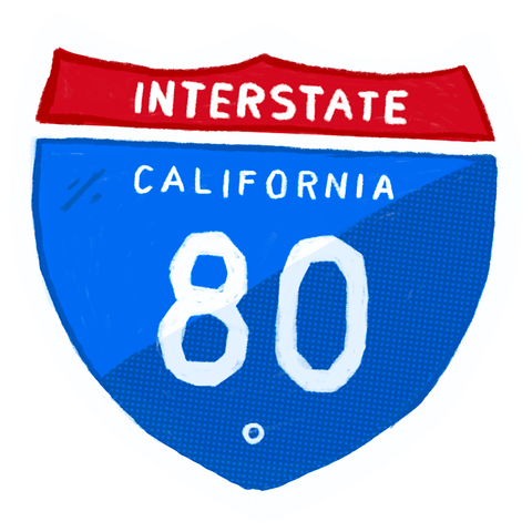 California Highway Keychains
