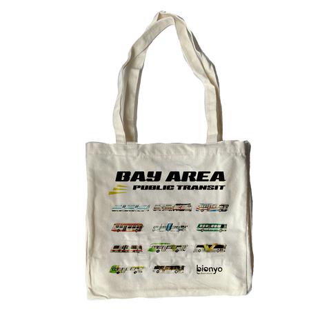 Bay Area Transit Totebag