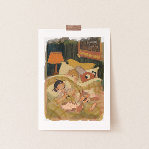 Sleepy Hayakawa Family Print