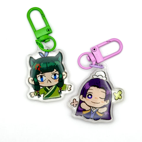 Jinshi & Mao Mao Apothecary Diaries Single Keychains