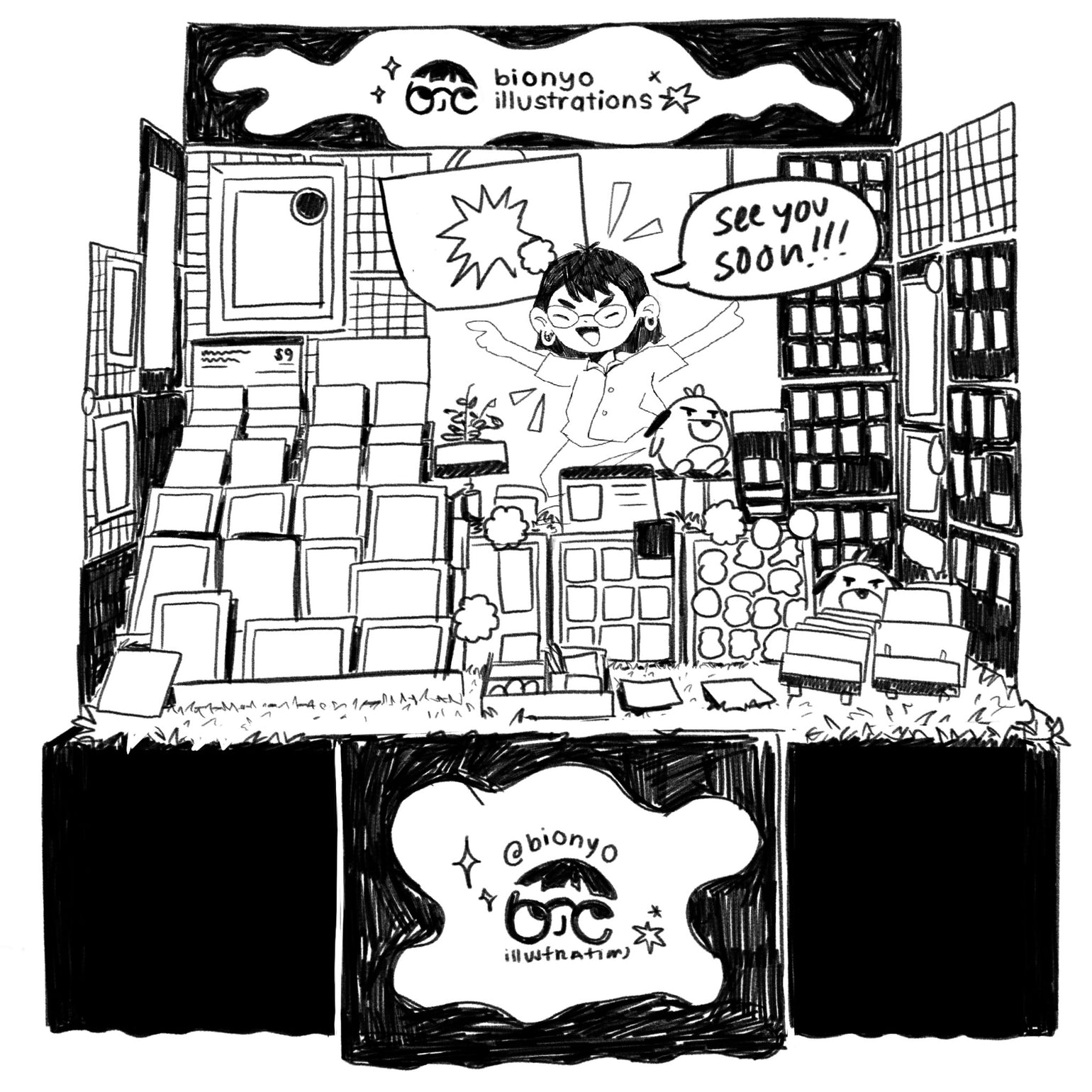 events-schedule-bionyo-illustrations