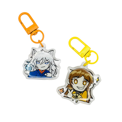 Tomoe & Nanami - Kamisama Kiss Acrylic Keychains