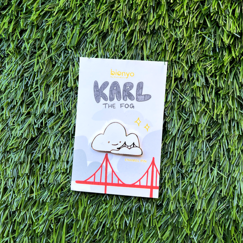 Karl the Fog Enamel Pin