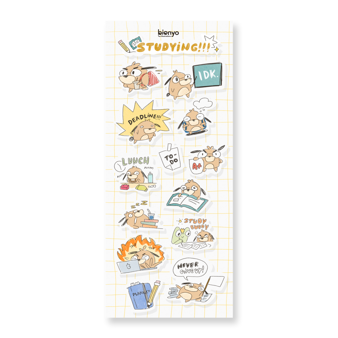 Philip Errands & Tasks Sticker Sheets - Series 1 – bionyo illustrations