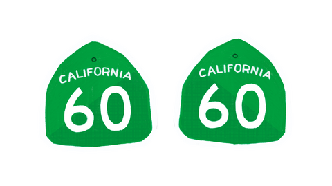 California Highway Keychains