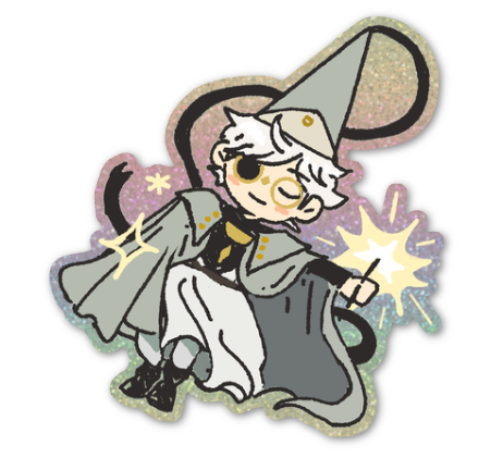 *PRE-ORDER - Qifling Apprentices Witch Hat Totebag