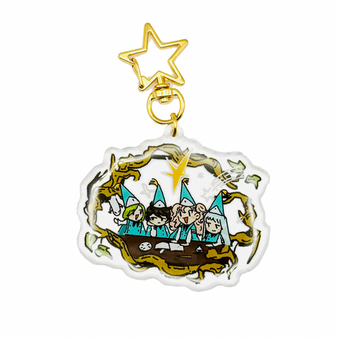 Qifling Apprentices - Witch Hat Acrylic Keychain