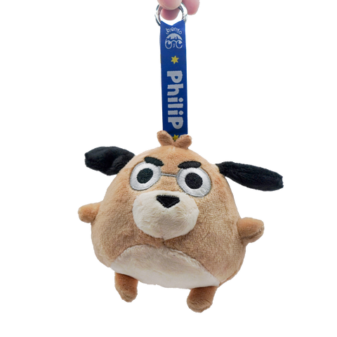 Philip the Dog - Plush Keychain