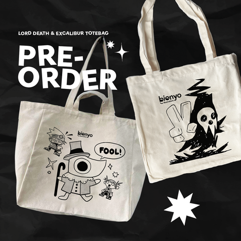 *PRE ORDERS - Soul Eater Totebags