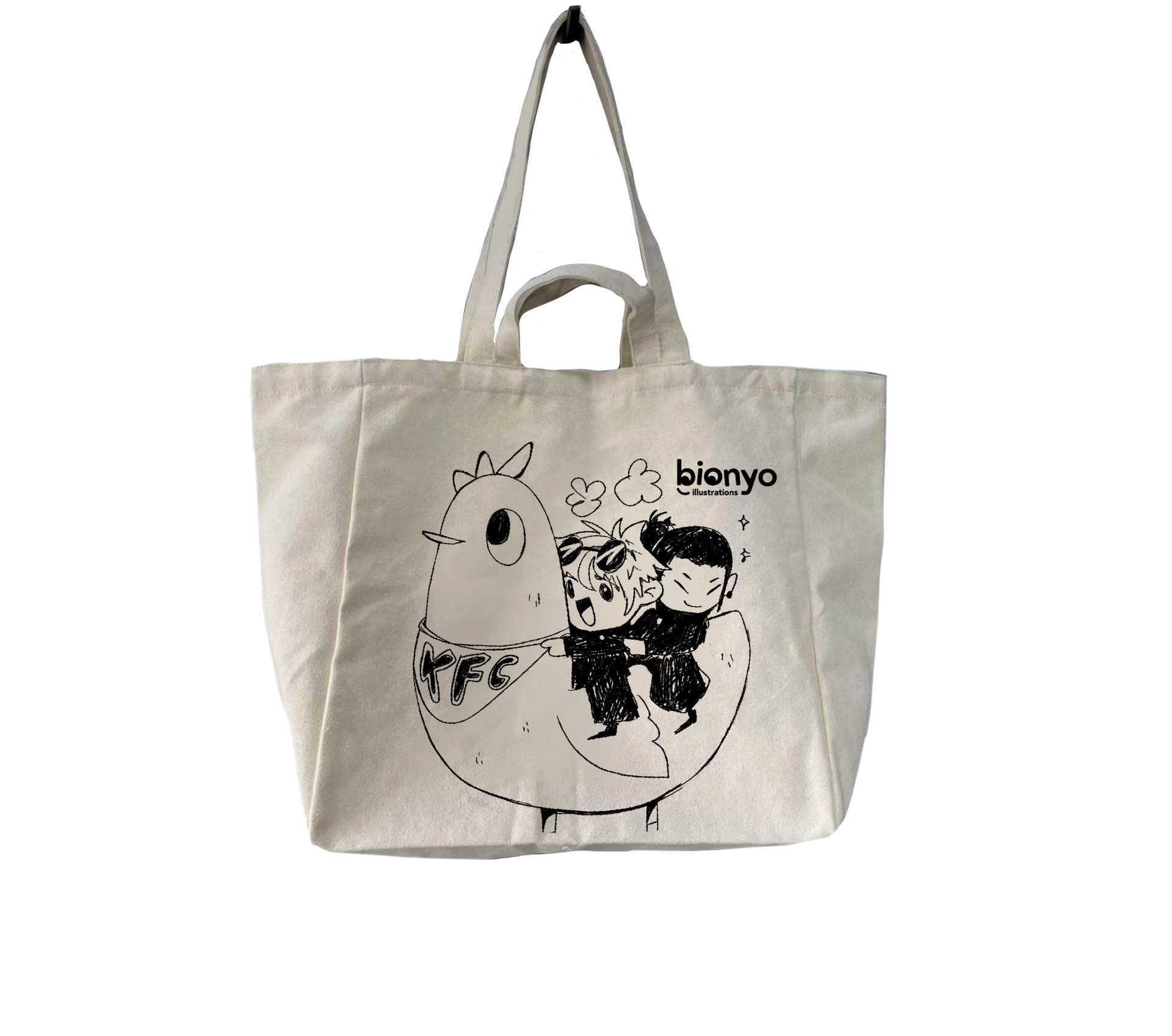 BTS ソウル ロッテ ファンミーティング 直筆サイン＆トートバッグ SET KFC SatoSugu (Gojo & Geto) JJK Totebag – bionyo illustrations