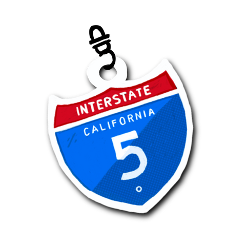 California Highway Keychains