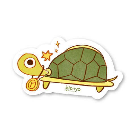 Pistachio the Turtle #1  - Matte Vinyl Sticker