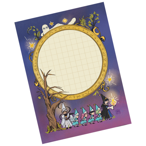 Witch Hat Memo Pad