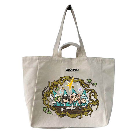 *PRE-ORDER - Qifling Apprentices Witch Hat Totebag