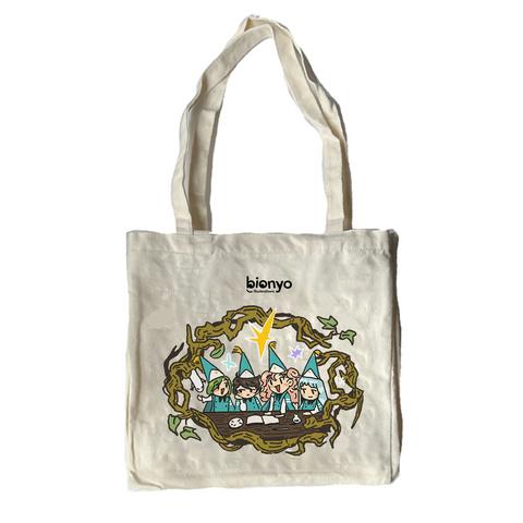 *PRE-ORDER - Qifling Apprentices Witch Hat Totebag